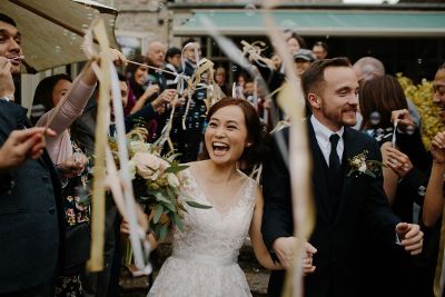 wedding send off