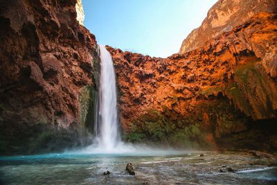 canyon waterfall