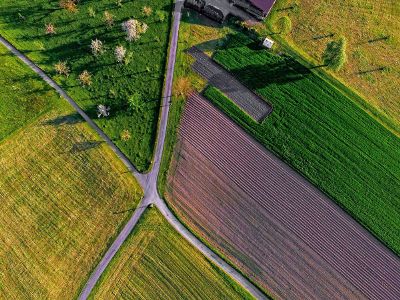 landscape from the sky