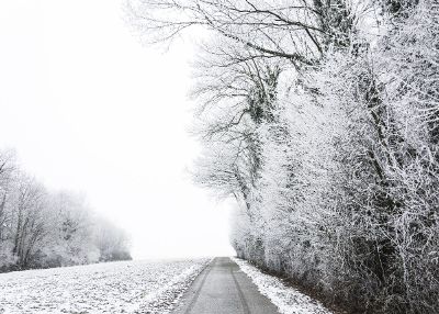 a snowy day