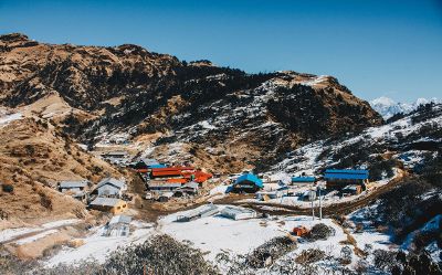 remote mountain town