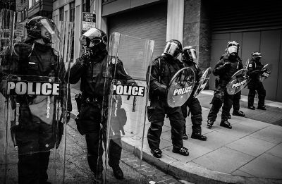 riot police