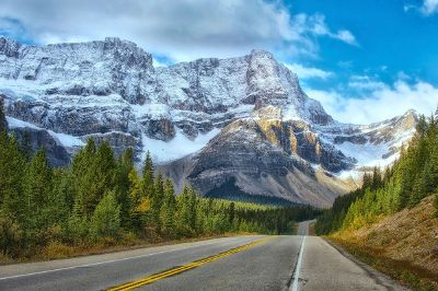 road to mountain