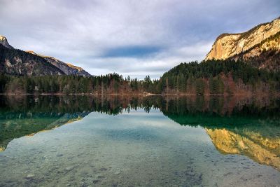 beautiful lake scene