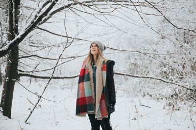 cold winter walk