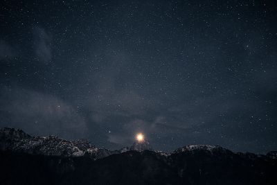 starry mountains