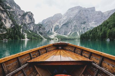 boat on a river