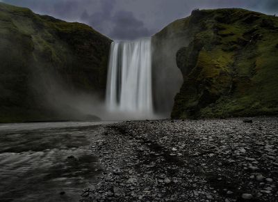 single waterfall