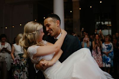 couple at wedding