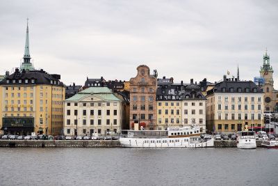 buildings on the water