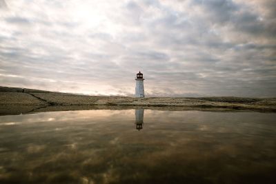 lone lighthouse