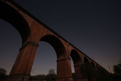 arches at night