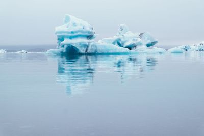 ice caps in arctic