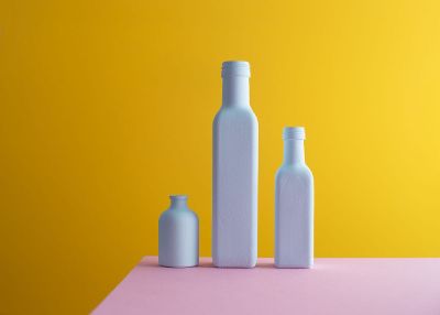 white bottles