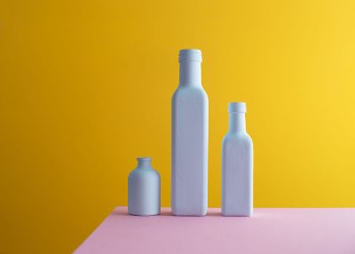 white bottles